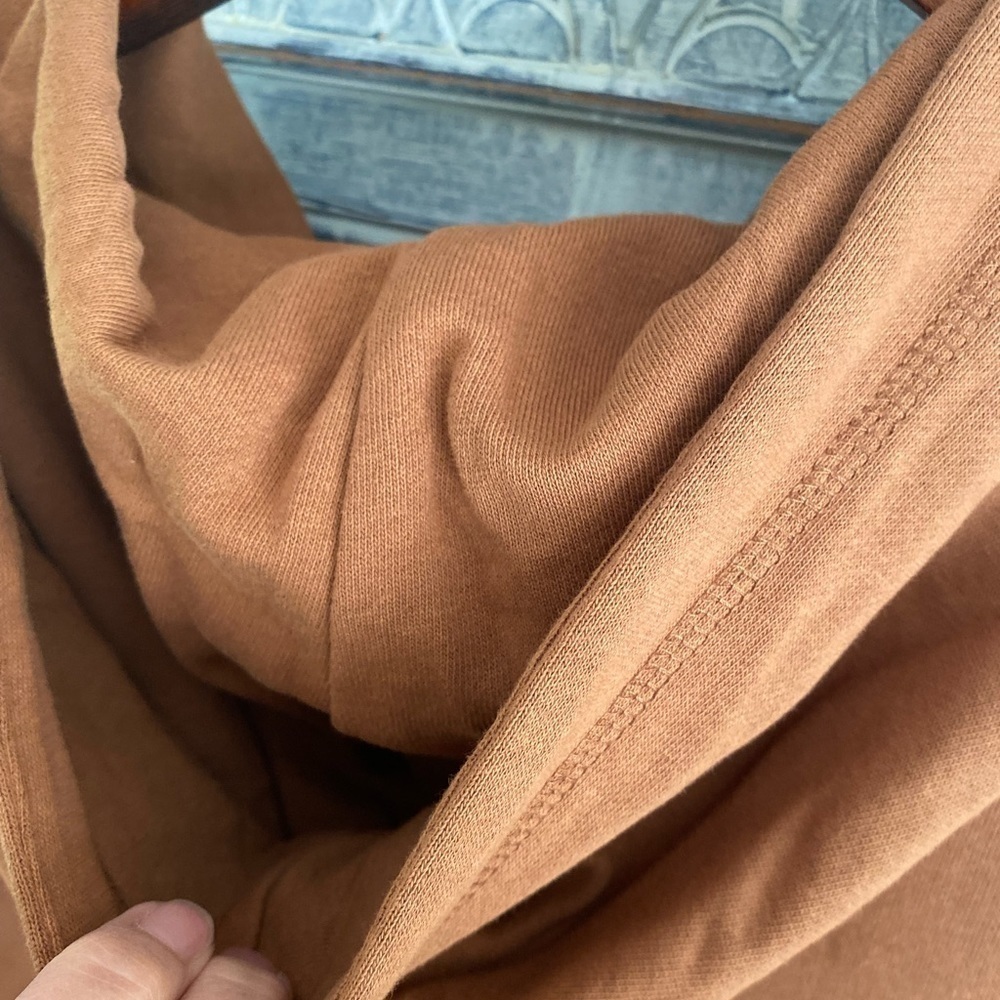 Avenue Women's Plus Size SWEATSHIRT SO COZY - Copper - Picture 11 of 11